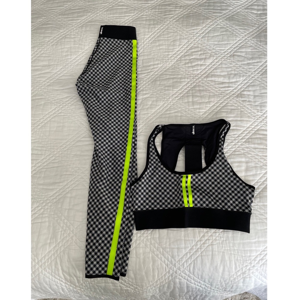Ultracor Ultra Sprinter High Gingham Legging and Bra top